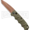 Boker Kalashnikov Desert Warrior Tanto Automatic Knife - Copper Plain -Kershaw Store Boker Desert Warrior Kalashnikov Tanto Auto OD Green D2 Copper BHQ 96967 jr large