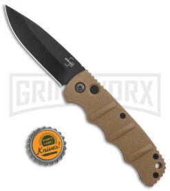 Boker Kalashnikov Coyote Brown Automatic Knife - Drop Point Black Plain 9 Boker Kalashnikov Coyote Brown Automatic Knife - Drop Point Black Plain -Kershaw Store Boker Kalashnikov Auto Coyote D2 Black BHQ 144762 jr bottlecap large