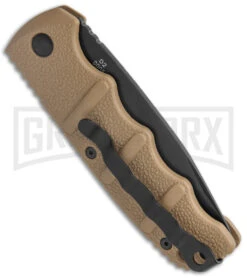 Boker Kalashnikov Coyote Brown Automatic Knife - Drop Point Black Plain 8 Boker Kalashnikov Coyote Brown Automatic Knife - Drop Point Black Plain -Kershaw Store Boker Kalashnikov Auto Coyote D2 Black BHQ 144762 jr side large