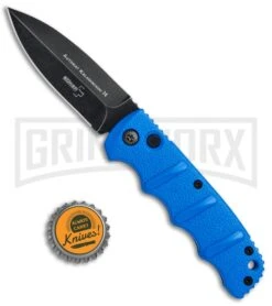 Boker Kalashnikov Blue Automatic Knife - Dagger Smokewash Plain -Kershaw Store Boker Kalashnikov Dagger Auto Blue Black 01KALS32N BHQ 75530 jr bottlecap 2 large