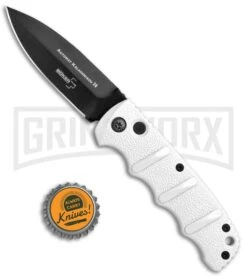 Boker Imperial Kalashnikov White Automatic Knife - D2 Dagger Black Plain 14 Boker Imperial Kalashnikov White Automatic Knife - D2 Dagger Black Plain -Kershaw Store Boker Kalashnikov Dagger Auto White Black 01KALS34N BHQ 75529 jr bottlecap 3 large