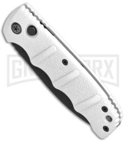 Boker Imperial Kalashnikov White Automatic Knife - D2 Dagger Black Plain 11 Boker Imperial Kalashnikov White Automatic Knife - D2 Dagger Black Plain -Kershaw Store Boker Kalashnikov Dagger Auto White Black 01KALS34N BHQ 75529 jr spine 3 large