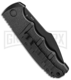 Boker Kalashnikov Automatic Knife - Harpoon Black Plain 11 Boker Kalashnikov Automatic Knife - Harpoon Black Plain -Kershaw Store Boker Kalashnikov Harpoon Auto Black Black KALS53NSOI BHQ 95957 jr side large