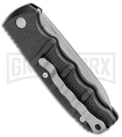 Boker Kalashnikov Automatic Knife - Sheepsfoot Stonewash Plain -Kershaw Store Boker Kalashnikov Modified Sheepsfoot Auto Black SW 01KALS52NSOI BHQ 95956 jr side large