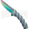 Boker Magnum Chained Rainbow Spring Assisted Knife - Spectrum Plain -Kershaw Store Boker Magnum Chained Rainbow BHQ 80865 er large