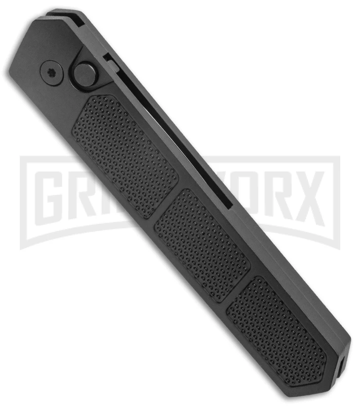Boker Plus Kwaiken Grip Automatic Knife - D2 Black Plain 4 Boker Plus Kwaiken Grip Automatic Knife - D2 Black Plain - Image 2