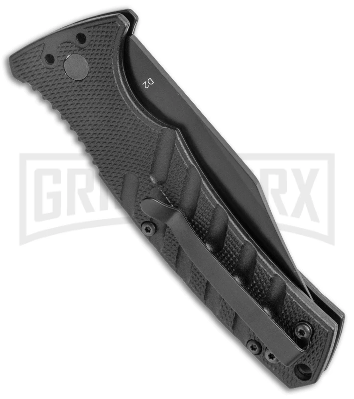 Boker Plus Strike Black Automatic Knife - Black Plain 5 Boker Plus Strike Black Automatic Knife - Black Plain - Image 3