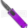 Boker Plus USB OTF Black Automatic Knife Aluminum - Purple SW Plain -Kershaw Store Boker Plus USB OTF Auto Purple Aluminum Black SW 06EX277SOI BHQ 125999 jr large