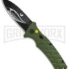 Boker Warhawk Strike Automatic Knife - Dagger -Kershaw Store Boker Plus Warhawk Strike Dagger Auto Green Black BHQ 113922 jr large