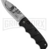 Boker Kalashnikov Skull Black Automatic Knife - D2 Dagger Stonewash Plain -Kershaw Store Boker Skull Kalashnikov Dagger SW BHQ 75532 er large
