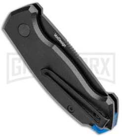 Boker Vox Kompakt CA Legal Automatic Knife - Drop Point Black Plain 11 Boker Vox Kompakt CA Legal Automatic Knife - Drop Point Black Plain -Kershaw Store Boker Vox Kompakt CA Legal Auto Knife Black 01BO624NSOI BHQ 95711 jr side 2 large