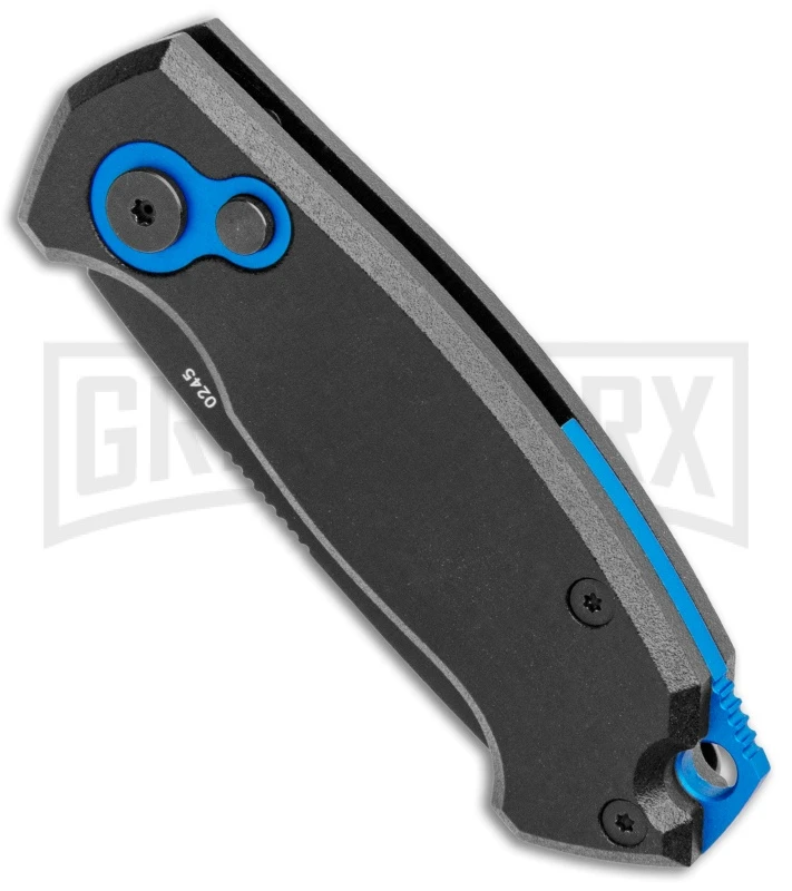 Boker Vox Kompakt CA Legal Automatic Knife - Drop Point Black Plain 4 Boker Vox Kompakt CA Legal Automatic Knife - Drop Point Black Plain - Image 2