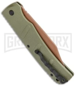 Boker XXL Kalashnikov Automatic Knife - Desert Warrior Bowie -Kershaw Store Boker XXL Kalashnikov Bowie Desert Warrior Auto BHQ 99624 jr side large