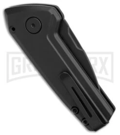 Buck Knives Buck Deploy Black Mini CA Legal Automatic Knife - Black Plain -Kershaw Store Buck 839 Mini Deploy Blackout Auto Black Black BHQ 179310 jr side large