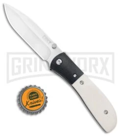 CRKT Carson White Bone Spring Assisted Knife - Satin Plain 9 CRKT Carson White Bone Spring Assisted Knife - Satin Plain -Kershaw Store CRKT Carson M4 02 White Bone SA Satin BHQ 7396 jr bottlecap large