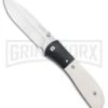 CRKT Carson White Bone Spring Assisted Knife - Satin Plain -Kershaw Store CRKT Carson M4 02 White Bone SA Satin BHQ 7396 jr large