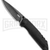 CRKT 7045 Lerch Fast Lane OutBurst Black G-10 Assisted Knife - Black -Kershaw Store CRKT Lerch Fast Lane OutBurst Assited Black Black 7045 BHQ 92315 jr large