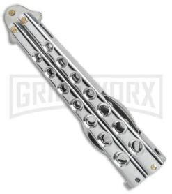 Caliber Gourmet Silver Spoon Butterfly Trainer -Kershaw Store Caliber Gourmet Silver spoon Butterfly trainer BP 19520 er side large