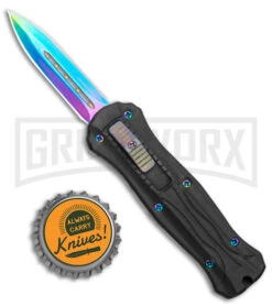 Coffin Blaster 2.0 Black DA/OTF Automatic Knife - Rainbow Dagger 9 Coffin Blaster 2.0 Black DA/OTF Automatic Knife - Rainbow Dagger -Kershaw Store Coffin Blaster 2.0 Black Flames DA OTF Auto Rainbow GX 38219 jr bottlecap large