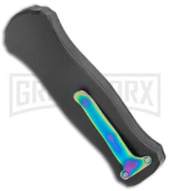 Coffin Blaster 2.0 Black DA/OTF Automatic Knife - Rainbow Dagger 8 Coffin Blaster 2.0 Black DA/OTF Automatic Knife - Rainbow Dagger -Kershaw Store Coffin Blaster 2.0 Black Flames DA OTF Auto Rainbow GX 38219 jr side large