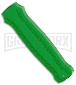Coffin Blaster 2.0 Textured Green DA/OTF Automatic 440 Knife (2" Black Satin) -Kershaw Store Coffin Blaster Textured Green DA OTF Auto Black Plain GX 37500 jr side large