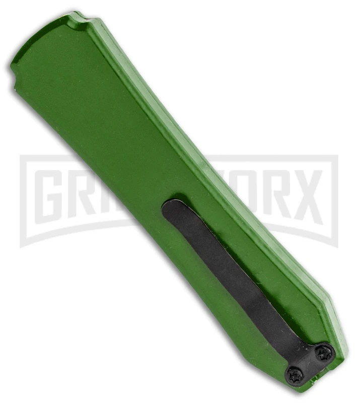 Coffin Blaster Green DA/OTF Automatic Knife - Black Plain 5 Coffin Blaster Green DA/OTF Automatic Knife - Black Plain - Image 3