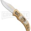 Custom Russian Gold Leopard Automatic Knife - Polish Plain 2 Custom Russian Gold Leopard Automatic Knife - Polish Plain -Kershaw Store Custom Russian Gold Leopard Auto Polish RV HC3 LEOPARD GX 31048 jr large