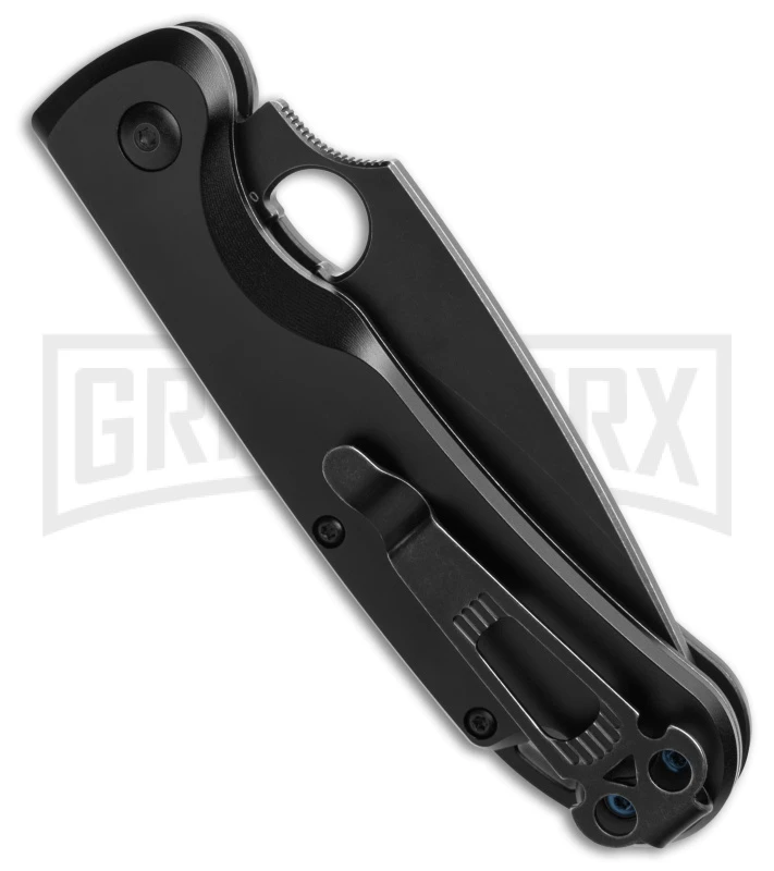 Daggerr Knives Sting Black Aluminum Automatic Knife - Black Plain 5 Daggerr Knives Sting Black Aluminum Automatic Knife - Black Plain - Image 3