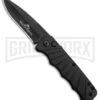 Delta Force Automatic Knife Black Aluminum - Black Plain -Kershaw Store Delta Force Auto Black Molded Plastic Black Plain GX 33538 jr large