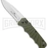 Delta Force Automatic Knife Green Aluminum - Satin Partially Serrated -Kershaw Store Delta Force Auto Green Aluminum Satin Partially Serr GX 38066 jr large