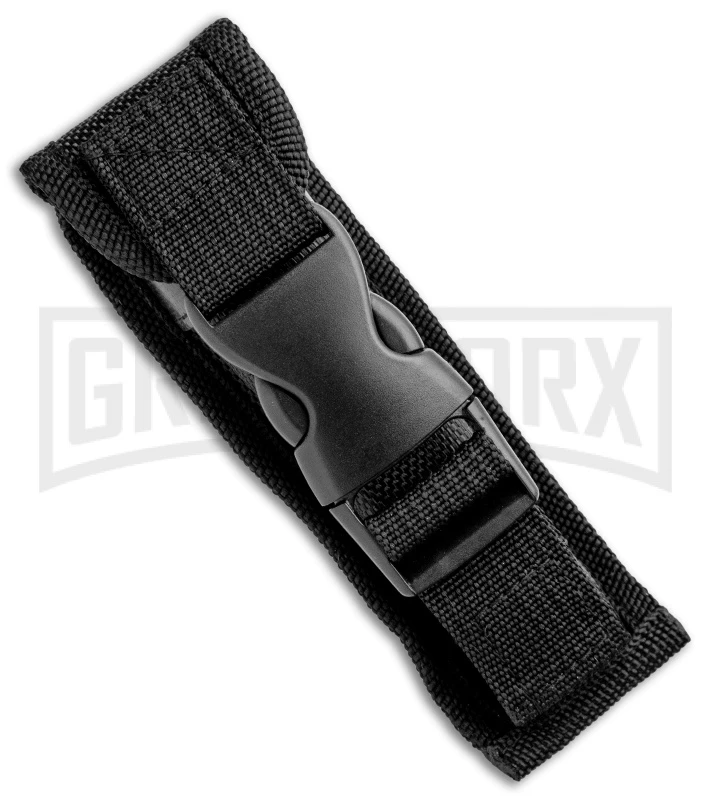 Delta Force D/A Black Tactical OTF Automatic Knife - Black Plain 6 Delta Force D/A Black Tactical OTF Automatic Knife - Black Plain - Image 4