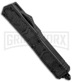 Delta Force D/A Black Tactical OTF Automatic Knife - Black Plain 8 Delta Force D/A Black Tactical OTF Automatic Knife - Black Plain -Kershaw Store Delta Force DA Black OTF Black Plain GX 19373 jr spine large