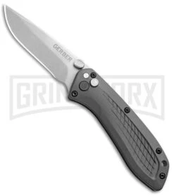 Kershaw Store 50 Gerber US-Assist Gray GFN Spring Assisted Knife S30V - Stonewash Plain