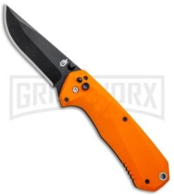 Kershaw Store 54 Gerber Haul A/O Orange GFN Spring Assisted Knife Black Plain