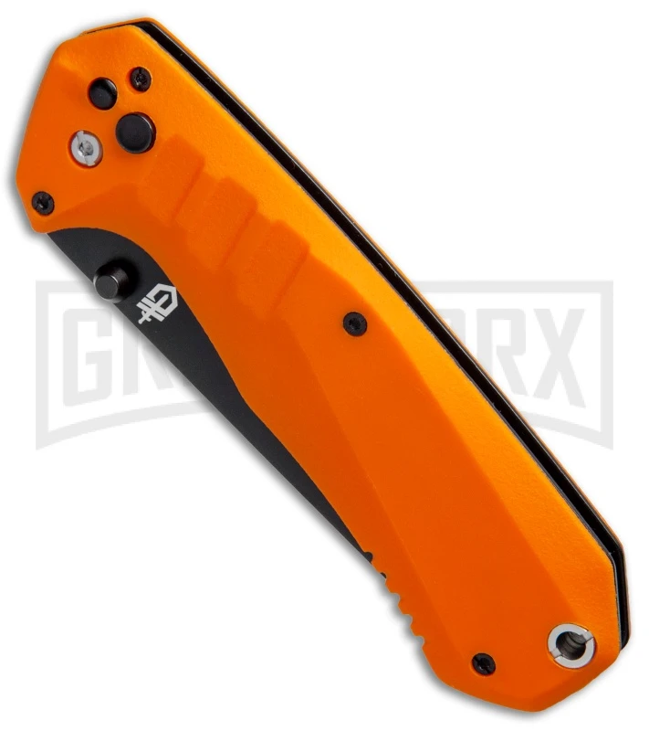 Gerber Haul A/O Orange GFN Spring Assisted Knife Black Plain 4 Gerber Haul A/O Orange GFN Spring Assisted Knife Black Plain - Image 2
