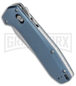 Kershaw Store -Kershaw Store Gerber Highbrow Assisted Oopening Blue Aluminum Satin BHQ 105483 jr BS spine large