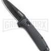 Gerber Highbrow Onyx Aluminum Assisted Opening Knife - Black Plain -Kershaw Store Gerber Highbrow Assisted Opening Onyx Aluminum Black BHQ 105482 jr large