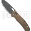 Gerber Scout Crossbar Tan Micarta Crossbar Lock Knife - Gray Plain 1 Gerber Scout Crossbar Tan Micarta Crossbar Lock Knife - Gray Plain -Kershaw Store Gerber Scout Crossbar Lock Knife Tan Micarta 3.2in Gray BHQ 179072 hd large