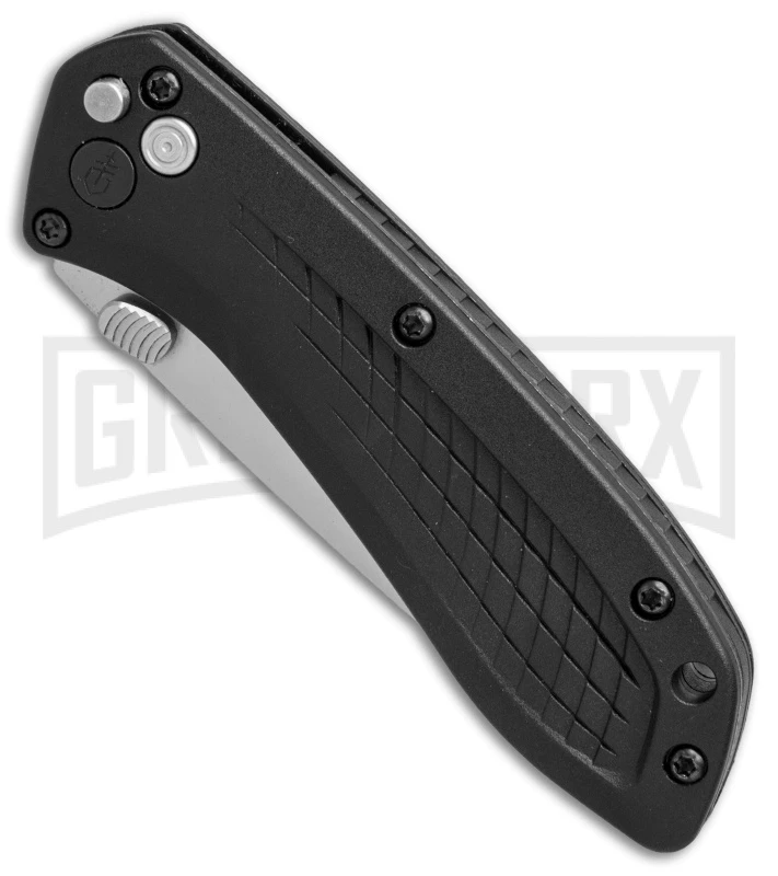 Gerber US-Assist Black GFN Spring Assisted Knife S30V - Stonewash Plain 4 Gerber US-Assist Black GFN Spring Assisted Knife S30V - Stonewash Plain - Image 2