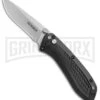 Gerber US-Assist Black GFN Spring Assisted Knife S30V - Stonewash Plain -Kershaw Store Gerber US assist black gray BHQ 50403 jr large