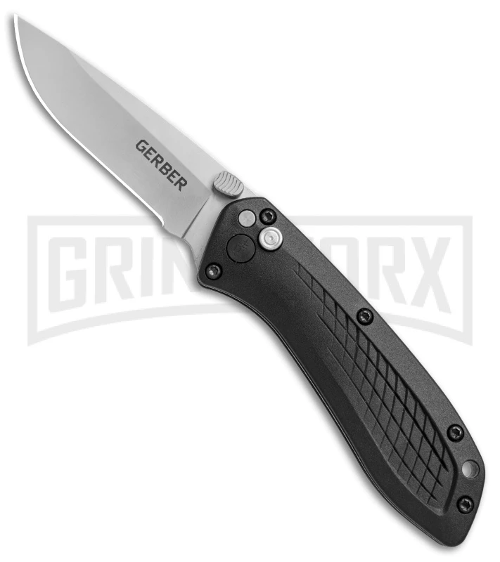 Gerber US-Assist Black GFN Spring Assisted Knife S30V - Stonewash Plain 3 Gerber US-Assist Black GFN Spring Assisted Knife S30V - Stonewash Plain