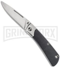 Gerber Wingtip Gray GFN Slip Joint Pocket Knife - Satin Plain