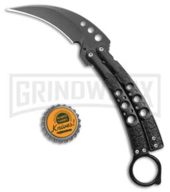 Karambit Tactical Black Butterfly Knife Limited Edition - Black -Kershaw Store Karambit Tactical Black Butterfly Limited Edition Black GX 39596 jr bottlecap large
