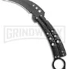Karambit Tactical Black Butterfly Knife Limited Edition - Black -Kershaw Store Karambit Tactical Black Butterfly Limited Edition Black GX 39596 jr large