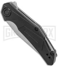 Kershaw Camshaft Assisted Opening Knife Black FRN - 3" Stonewash -Kershaw Store Kersahw Camshaft Assisted Opening Black FRN SW 1370 BHQ 106040 jr spine large