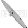 Kershaw Achieve Steel Assisted Opening Knife - Stonewash Plain -Kershaw Store Kershaw AO Folder BHQ 180957 td large