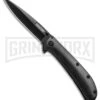 Kershaw Al Mar AM-3 Black G-10 Assisted Opening Knife - Black Plain -Kershaw Store Kershaw Al Mar AM 3 Black G 10 Black 2335BLK BHQ 71074 jr large
