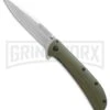 Kershaw Al Mar AM-4 Green G-10 Assisted Opening Knife - Satin Plain -Kershaw Store Kershaw Al Mar AM 4 Green G10 satin BHQ 71006 er large