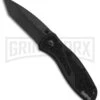 Kershaw Blur Black Assisted Opening Knife - Tanto Black Plain -Kershaw Store Kershaw Blur Tanto Black Black 1670TBDZ BHQ 55588 jr large
