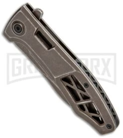 Kershaw Boilermaker Assisted Opening Frame Lock Knife Brown Stainless Steel -Kershaw Store Kershaw Boilermaker Assisted Opening FL Brown Brown 3475 BHQ 94084 jr spine large